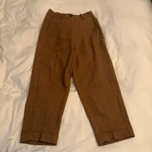 Frank & oak Alice straight wool pants cropped